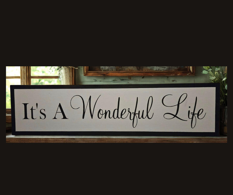It's a wonderful life