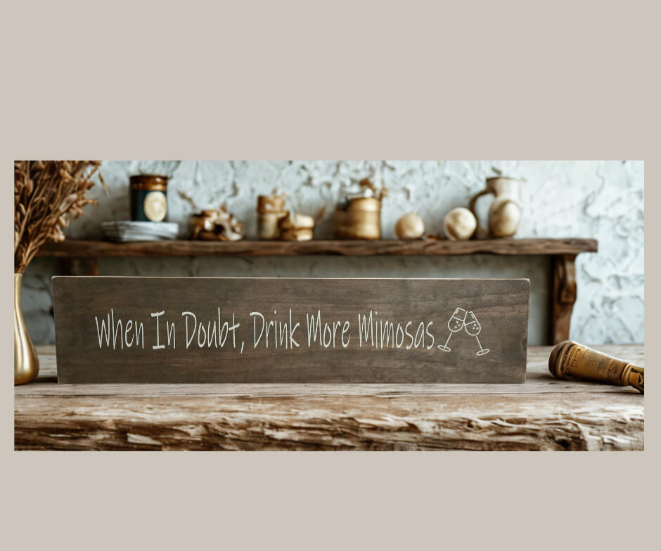 When In Doubt....