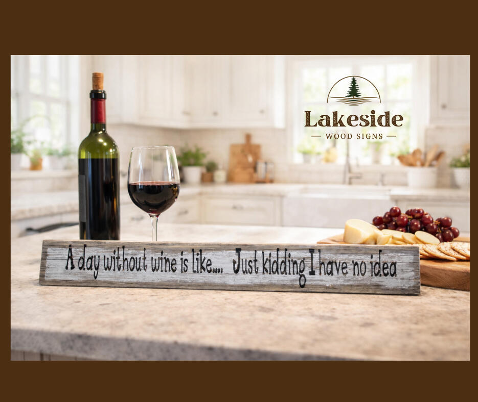 A day without wine....